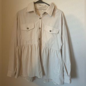 2/$14🤎 Button up jacket
